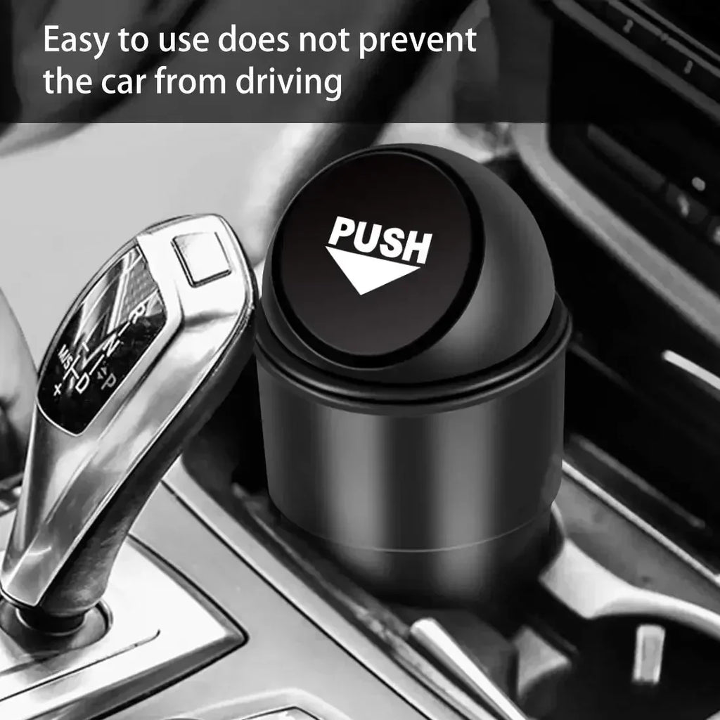 Car Trash Garbage Can Auto Trash Dust Case Holder Bin Box Car-styling Yellow Red Blue Black Gray Amagi