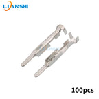 100pcs automotive connectors 12048254 Copper terminal insert pin Copper tinned 2.8 series DJ611B-A2.8B