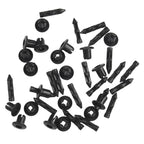 20Pcs 6mm Auto Fastener Clip Mixed Car Body Push Retainer Pin Rivet Plastic Rivet Bike Fairing Trim Clips For Honda For Suzuki