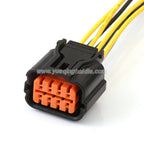 8 Pin 0.6mm Series Female Automotive Waterproof Connector Electrical Wire Harness plug Socket For Hyundai Kia HP285-08021