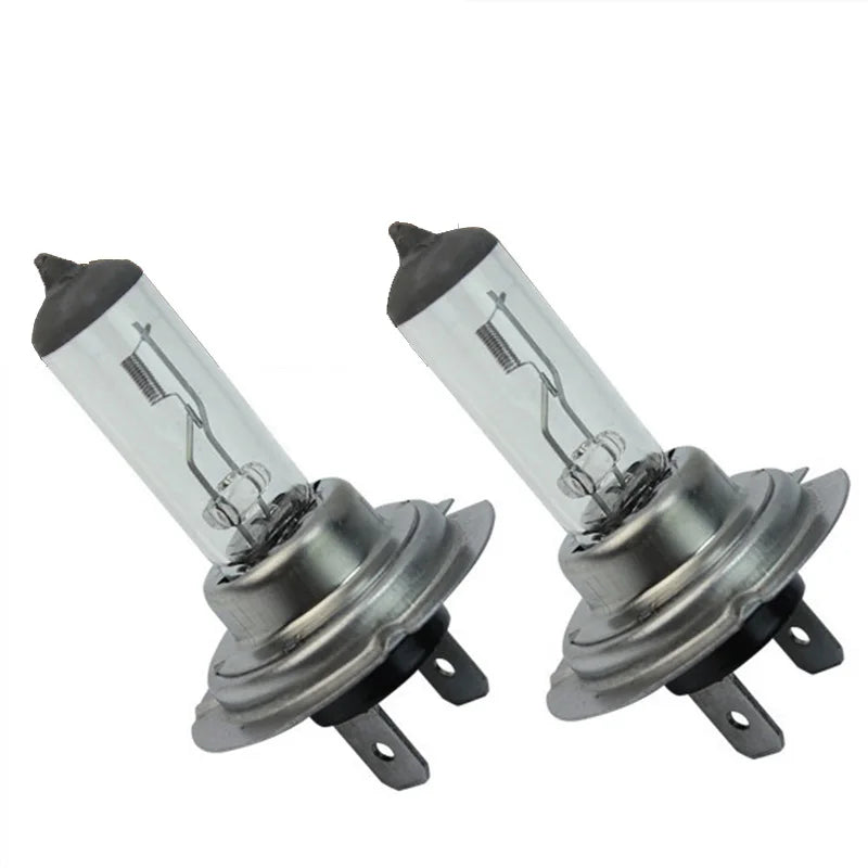 2Pcs Car H7 Xenon Headlight 12V 55W 6000K Halogen White Light Lamp Bulbs Auto Fog Lamp Car Halogen Bulb
