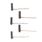 High Quality 10Pcs 5*7*19mm Copper Electric Generator Carbon Brushes Car Alternator Power Tools Car Regulator Low Copper