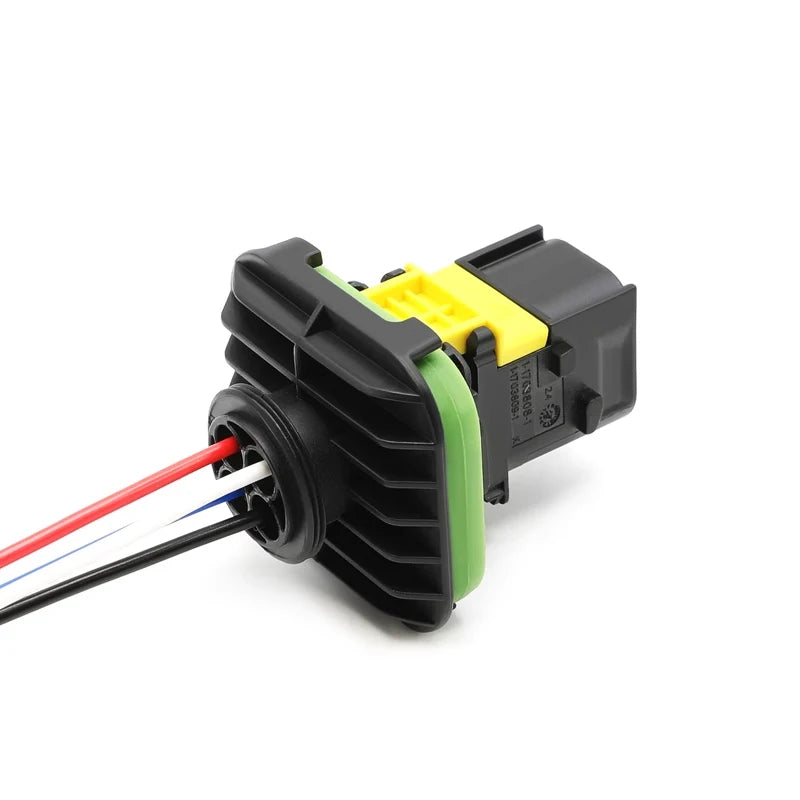 4-hole new energy vehicle connector 1-1418390-1 Wiring harness plug waterproof sheath fixed buckle 2-1418390-1 1-1703808-1