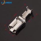 100pcs 6.3 self-locking spring locking female terminals 927854-6 plug-in type automotive terminal DJ624-D6.3B