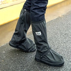 Reusable Motorcycle Scooter Dirt Bike Rain Shoes Cover Non-Slip Boot Covers Unisex Bicycle Shoes Protectors For Rainy Snowy Day