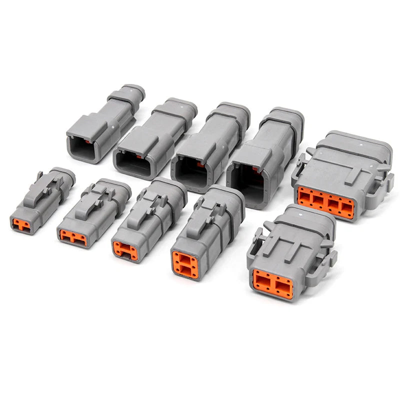 Automotive connector DTM06-2S-E007 waterproof connector DTM04-12PA-E007 male Female high cover plug DTM06-6S-E007