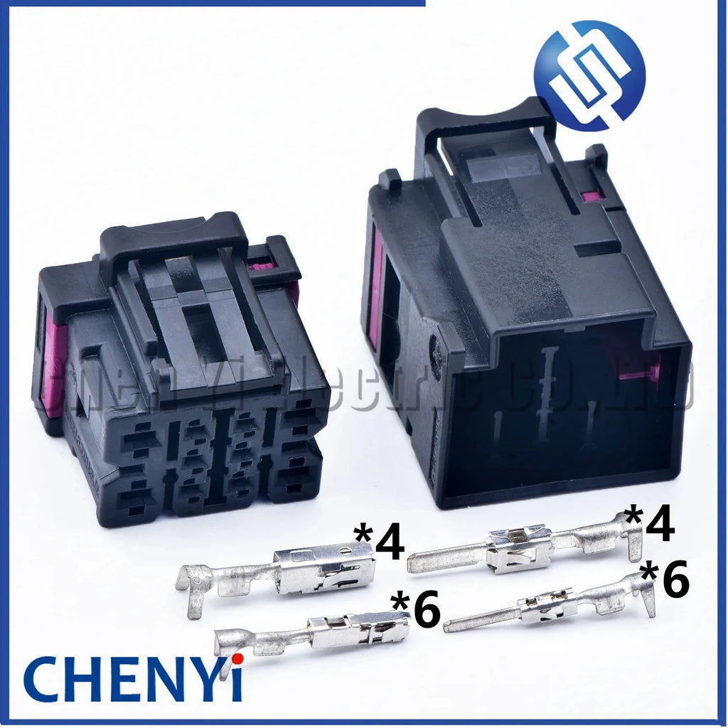10 Pin Female or Male Car electric seat heating switch connector Power Tailgate Plug 4F0937733 4F0937743