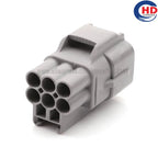 6pin auto waterproof electric plastic wire harness connector 7282-7062-40/90980-11033