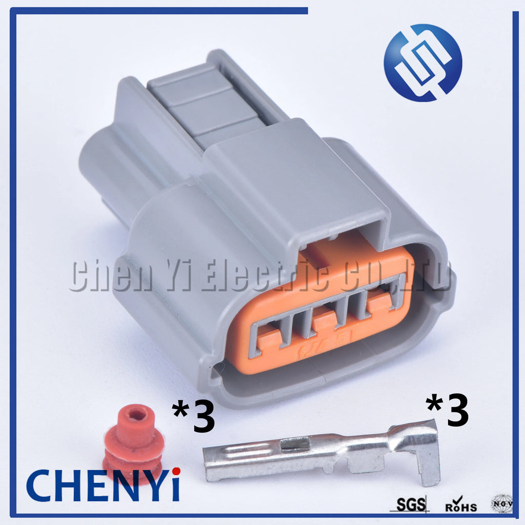 3 Pin auto waterproof connector sensor wiring cable plug PU465-03127 For Mitsubishi Outlander EVO 7,8,9 juara Ignition Coil Plug