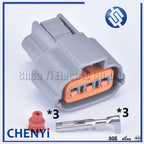 3 Pin auto waterproof connector sensor wiring cable plug PU465-03127 For Mitsubishi Outlander EVO 7,8,9 juara Ignition Coil Plug