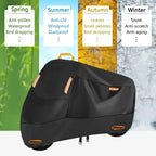 Motorcycle Cover Waterproof All Season Dustproof UV Protective Outdoor Indoor Scooter 210D 420D Wear-resistant Fabric Amagi