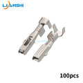 100pcs 171630-1 Automotive connector terminal 1.8 spring Environmental brass DJ621F-1.8A