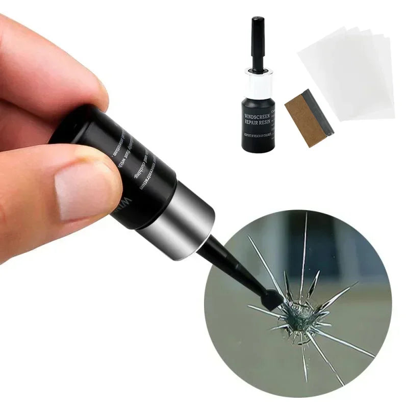 Car Glass Repair Window Cracks Gone Kit Remove Scratch Automobile Truck Motorcycles Broken Repair Windscreen Crack Recovery Set