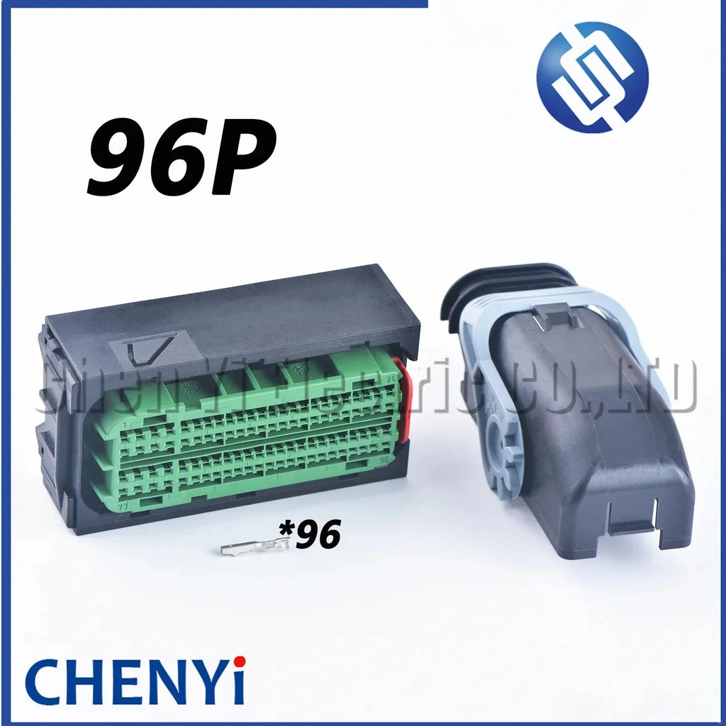 Green 96 Pin Engine 2670 Computer board Plug harness connector 13964573 With Pins For Cummins Foton ECM ECU EDC