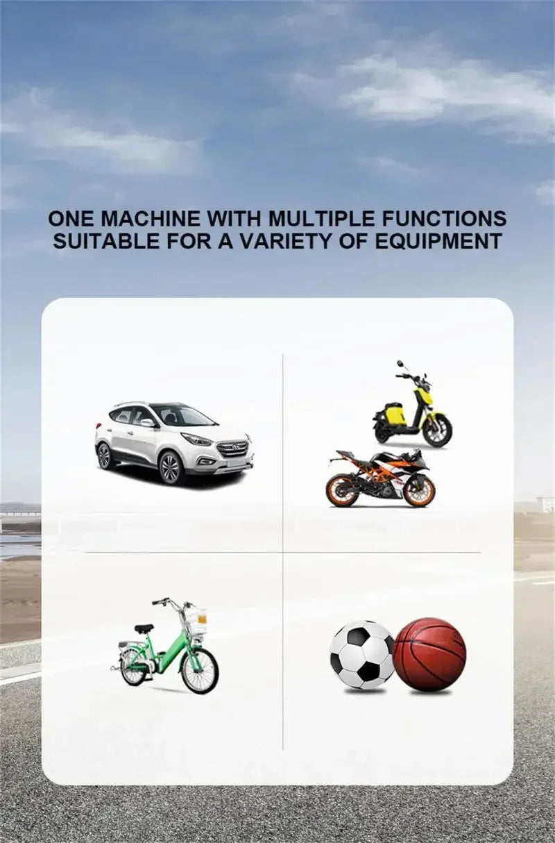 Car Mounted Inflator Pump Cigarette Lighter Charging Wireless Inflator Pump Tire Inflator Pump Inflator Portable Inflator amagi