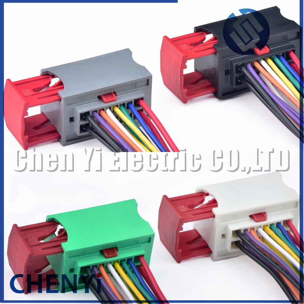 16 Pin Engine Compartment Fuse Box connector Wiring Harness cable plug For Peugeot 206 207 307 308 Citroen C2 c-quatre Triumph