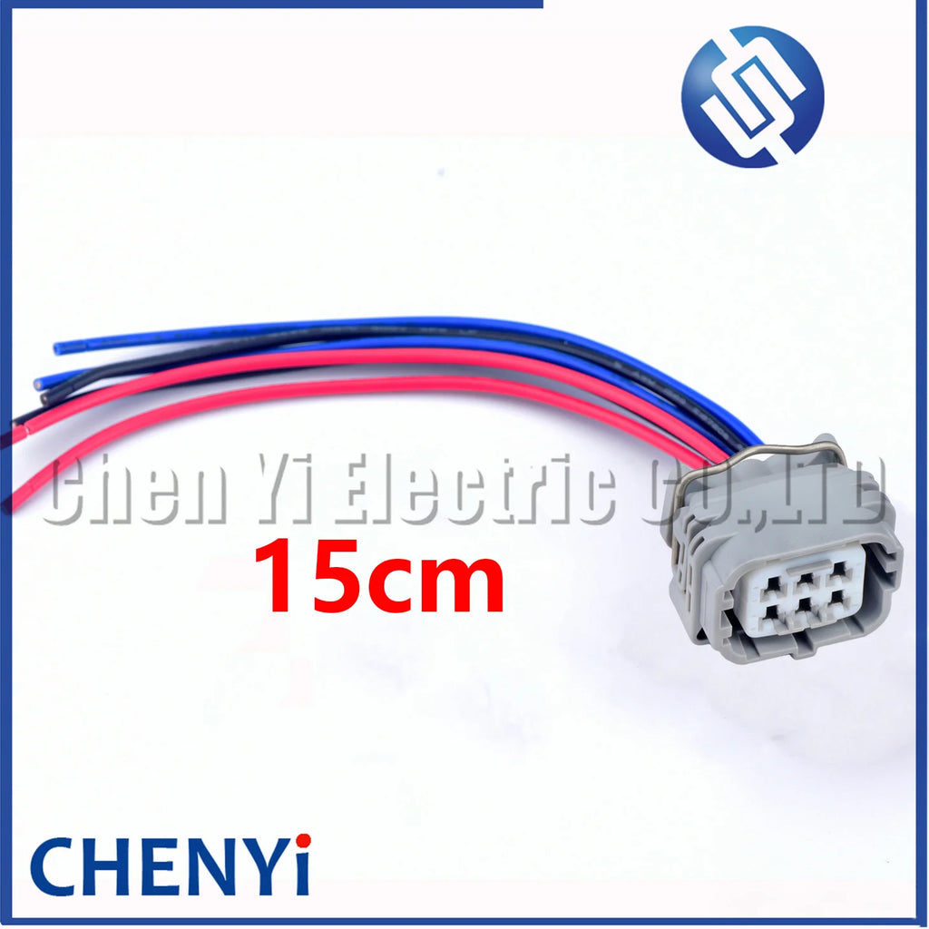 6 Pin waterproof connector Fuel Rail Pressure Sensor Plug 90980-91108 For Toyota Avensis RAV4 Holden 4HK1 6HK1 HINO P11C E13C