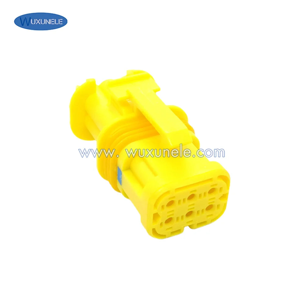 6 Pin Lear 18650.000.001 Automotive Sealed Wire Connector