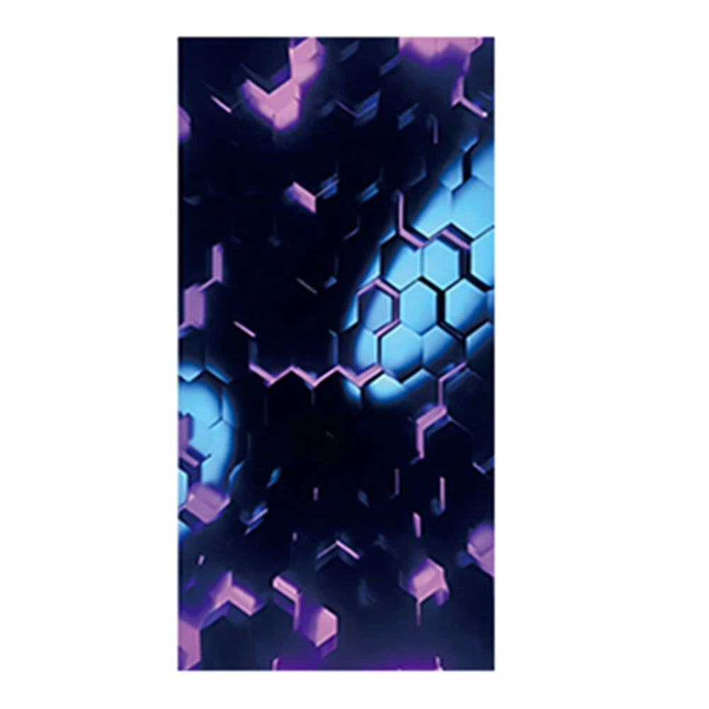 1PC For Honeycomb Car B-pillar Waterproof Decal DIY Door Pillar Sticker Car Door Post Sticker DIY Decor Center Pillar Sticker