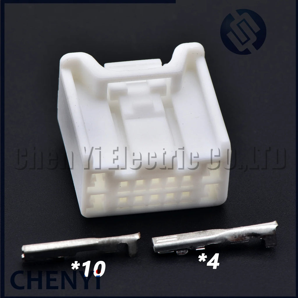 14 Pin （4B+10S）Auto Electric Wire Hybrid Connector Automobile Unsealed Adapter Car side mirror Plug For Honda Toyota Nissen