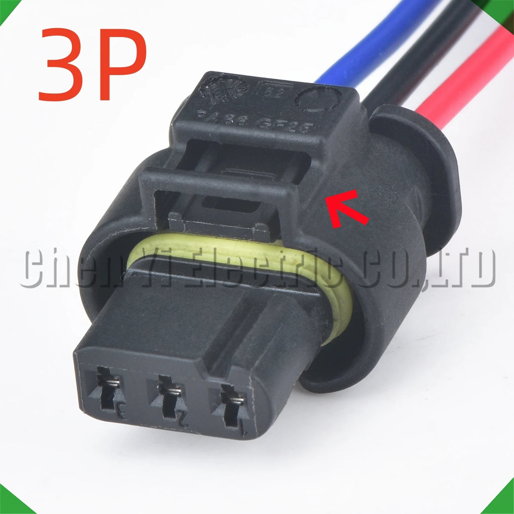 3-Pin Auto Connector Connector Automotive Connectors Reverse radar probe electric