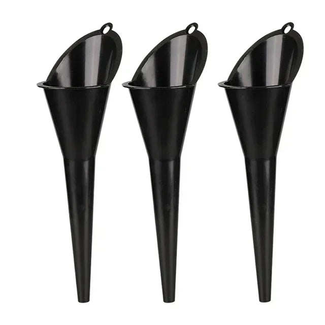 Car Long Stem Funnel Oil Fuel Filling Tools Anti-splash Plastic Oil Funnel Motorcycle Refueling Tools Auto Accessories Amagi