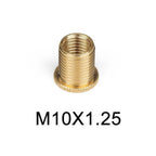 Gear Shift Knob Thread Adapter Nut Insert Kit M10x1.25 M10x1.5 M8x1.25 Universal Car Gear Shift Knob Head Thread Adapter Kit