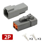 Deutsch DT/DTM/DTP/DTF Series Waterproof Connector 2-12Pin | Flange Mount for Automotive & Industrial Wiring Harness