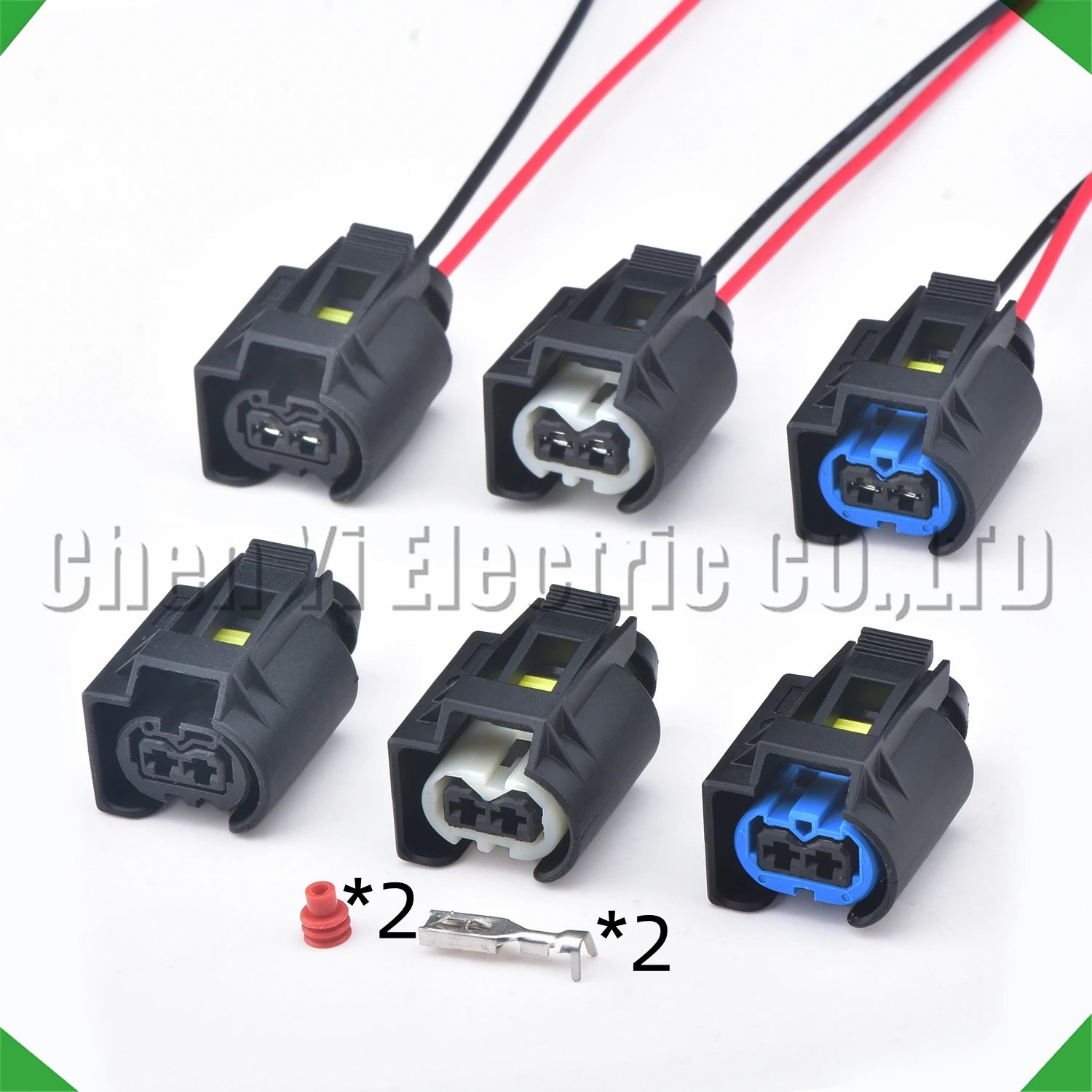 2-pin auto connector connector automotive connectors diesel bmw fuel injector