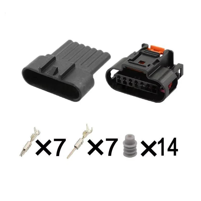 PP10000888 is suitable for Chevrolet Cruze ignition coil plugs, high-voltage pack plugs, 7-hole rubber shell wiring harnesses
