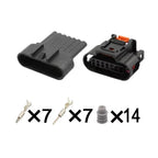 PP10000888 is suitable for Chevrolet Cruze ignition coil plugs, high-voltage pack plugs, 7-hole rubber shell wiring harnesses