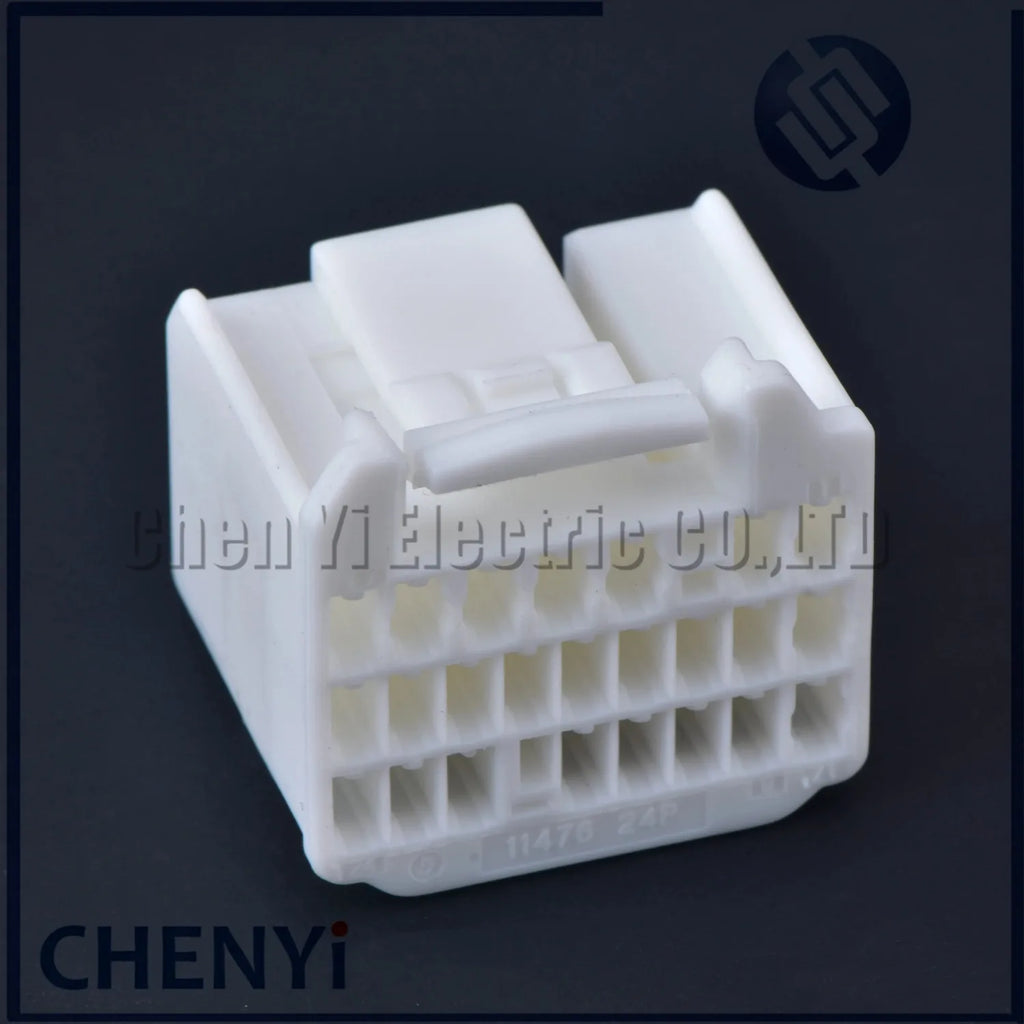 2 sets 24 Pin female auto electrical housing plug plastic wiring harness unsealed connector 353029-1 11476