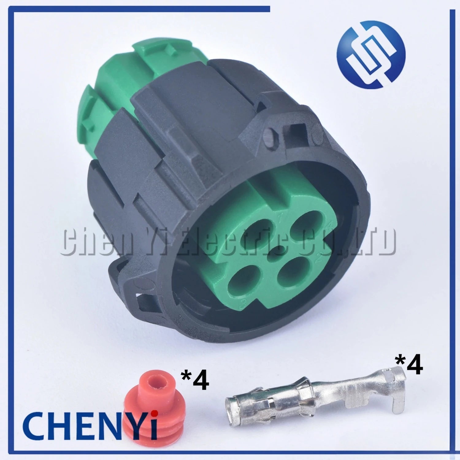 4 Pin round waterproof automotive Truck urea pump air solenoid valve Wire harness plug 121583-0002 sealed auto cable connector