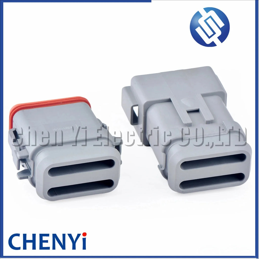 12 Pin Automotive waterproof connector Wiring Harness Plug For Deutsch DT series DT04-12P-E008 DT06-12S-E008 DT04-12P DT06-12S