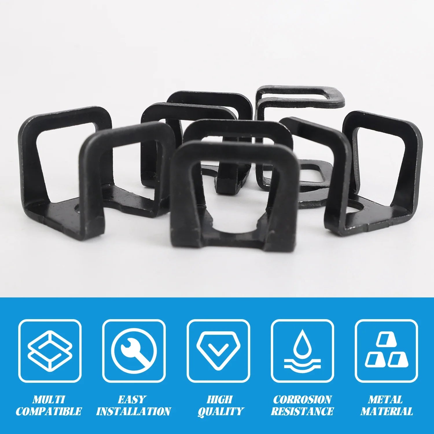 1/3PCS Jack Hoop Claw Clamp Clips Repair Tool Kit Threaded Cylinder Piston Plunger 2T Universal Hydraulic Jack Accessories
