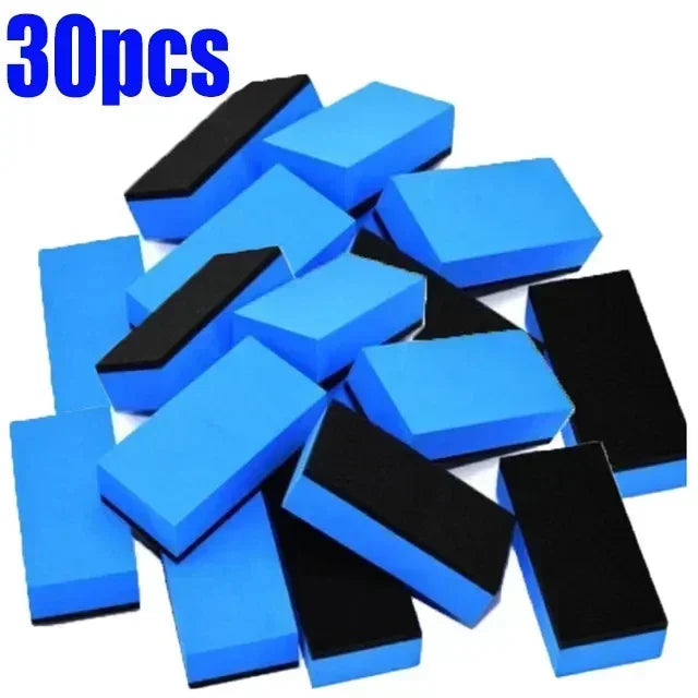1-30pcs Car Polishing Coating Sponge Brush Polish Wax Ceramic Coating Sponges Brushes Cleaning Tools Glass Nano Applicator Pads
