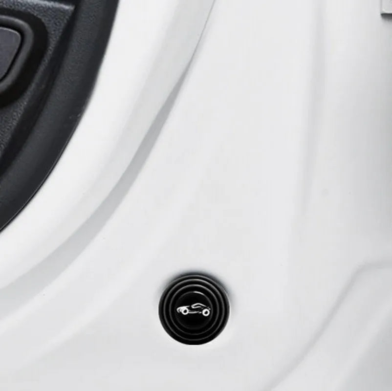 Car Door Anti-Collision Silicone Pads Shock Absorber Gasket Anti-shock Protection Soundproof Silent Buffer Stickers Accessories