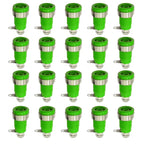 20PCS 4mm Banana Socket 32A Panel Mount Female Connectors, Insulated Safety Binding Post Jacks, 5 Colors for DIY Projects