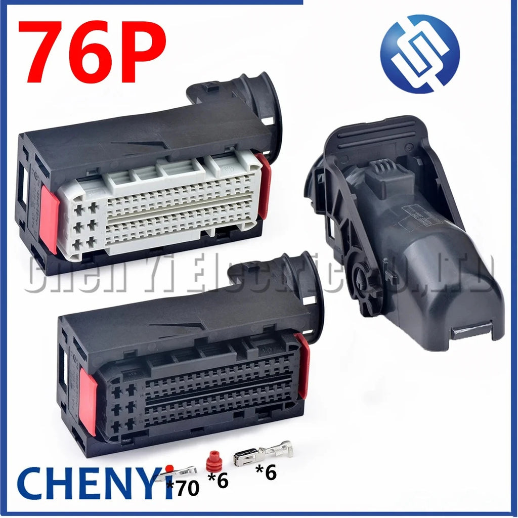 76 Pin Engine computer board ECU Connector 2316572-1 0-1452933-1 0-1452933-2 For Weichai Stannic bavin Engine LCMG type CMT106
