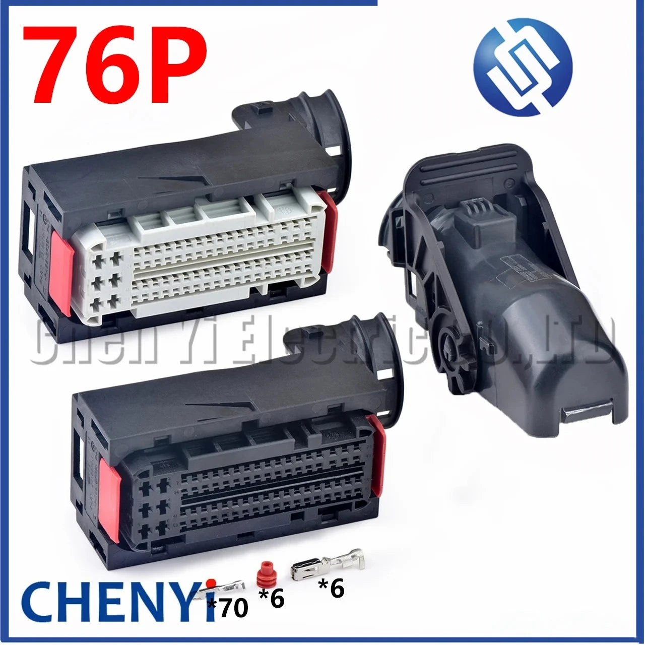 76 Pin Engine computer board ECU Connector 2316572-1 0-1452933-1 0-1452933-2 For Weichai Stannic bavin Engine LCMG type CMT106