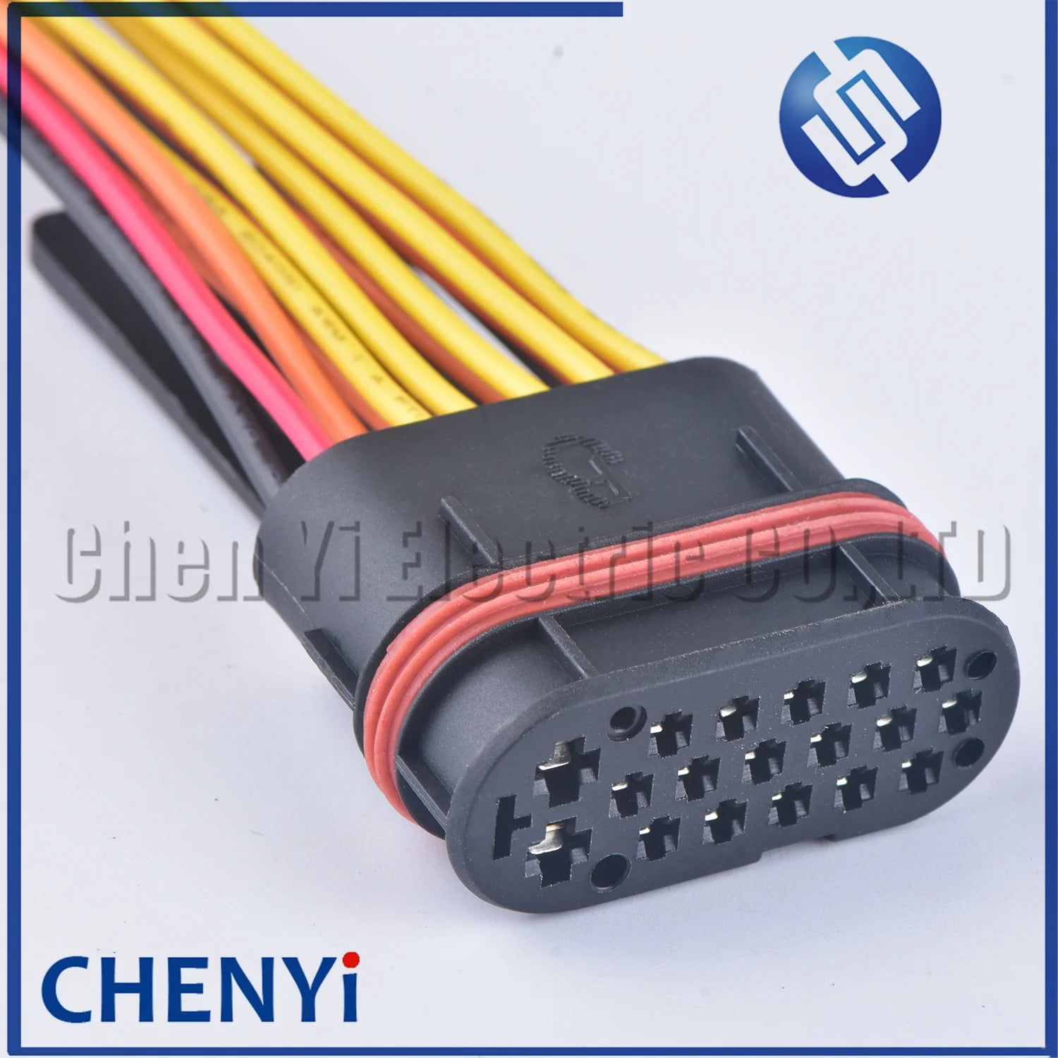 18 Pin/way 1.5/3.5mm Composite waterproof Harness plug auto connectors 9002862E electric connectors with 15cm wires 900 286 2E