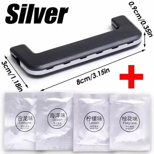 Car Air Outlet Aromatherapy Clip Solid Aromatherapy Strips Set 8cm Auto Air Vent Wind Direction Paddle Hidden Fragrance Clip