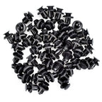 50 Pcs Car Bumper Retainer Clips Nylon Rivet Fastener Bumper Clip Retainer Screw Fender For Honda Door Trim Panel Retainer