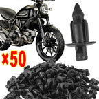 Car Motorcycle Plastic Rivets Fairing Fasteners Expansion Screw Buckle Motorcycle Shell Flow Cover Screws Motor Accessories Part
