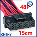 48 Pin auto Motorcycle engine ECU ECM PCB connector wire harness plug 6189-8098 For Honda CRF300F