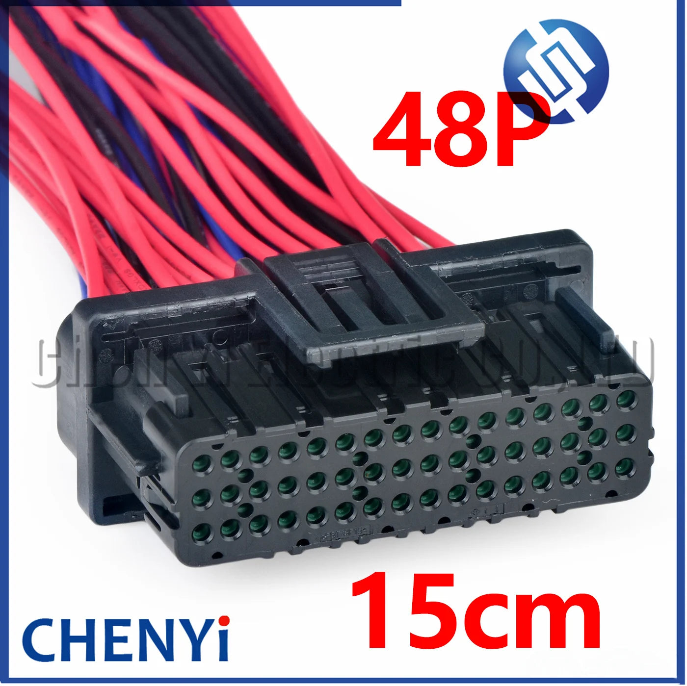 48 Pin auto Motorcycle engine ECU ECM PCB connector wire harness plug 6189-8098 For Honda CRF300F
