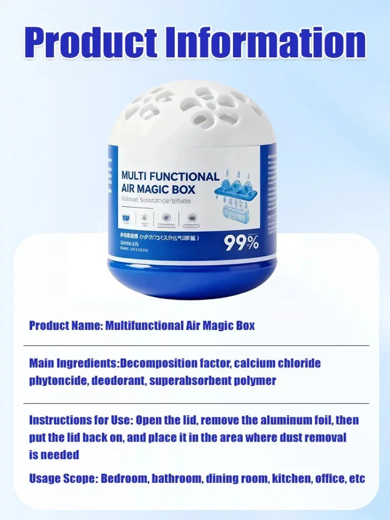 Airs Magics Box Multi Functional Indoor Airs Purification Dust Removal Magics Box Strong Suction Dust Remover Magics Box Amagi