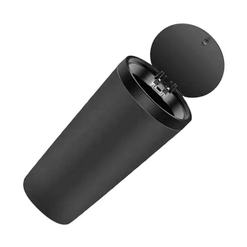 Auto Garbage Bin Ashtray Leak-proof Car Cup Holder Trash Can with Cover Storage Box Bucket Waterproof Acessory Amagi