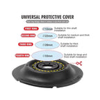 1/2pcs Car Wiper Bottom Hole Dustproof Cover Debris Leaves Falling Prevention Protective Covers Car Windshield Wiper Accessories