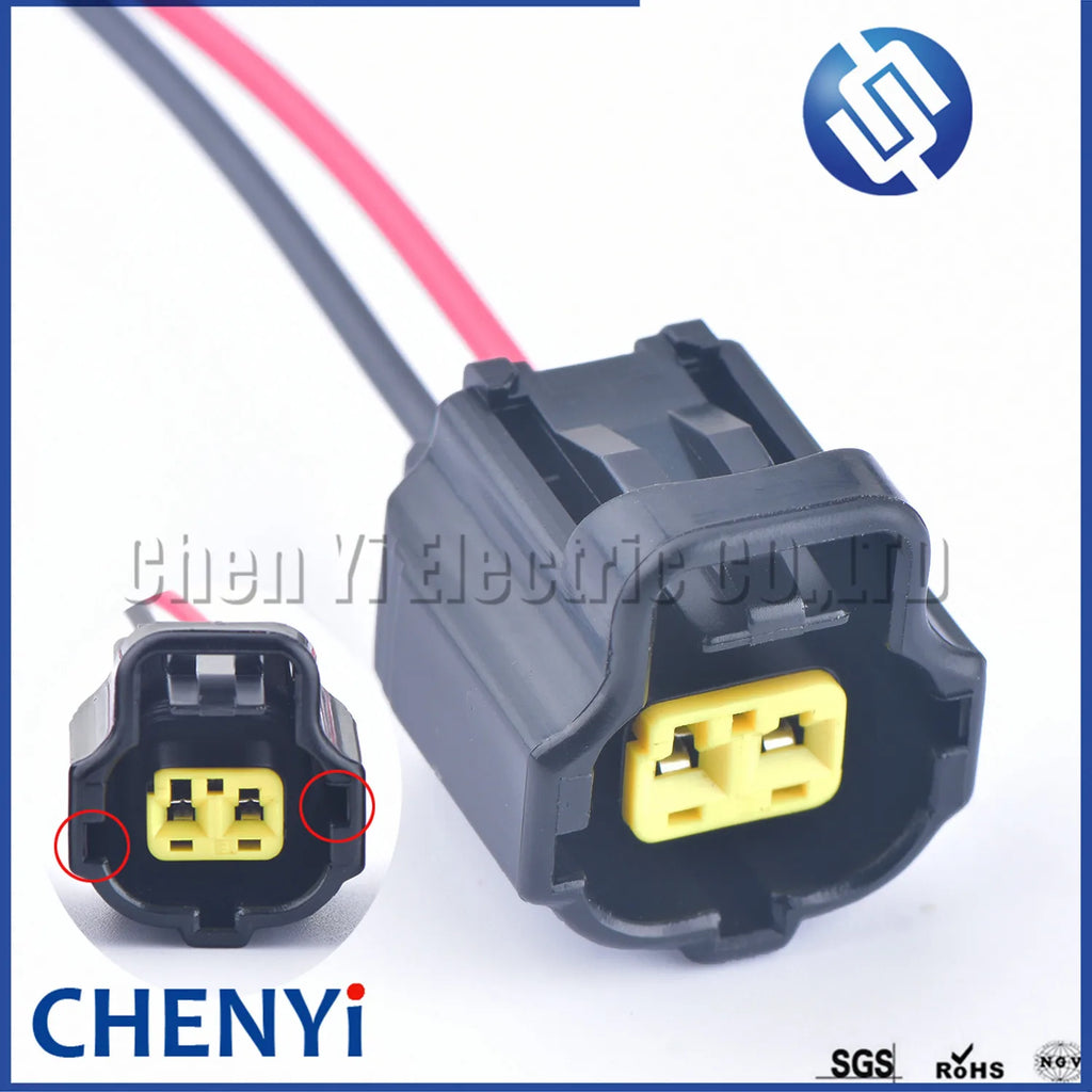 2 Pin auto waterproof connector Coolant Temperature Sensor plug 1JZ-GTE 2JZ-GTE car plug Miata IAC connector 178390-1 for Toyota